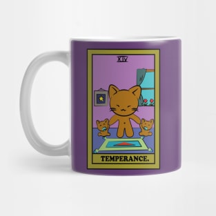 TAROT CARDS | TEMPERANCE. | CAT Mug